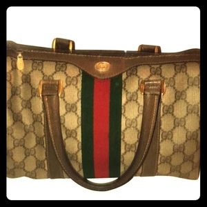 Vintage Gucci Boston Bag